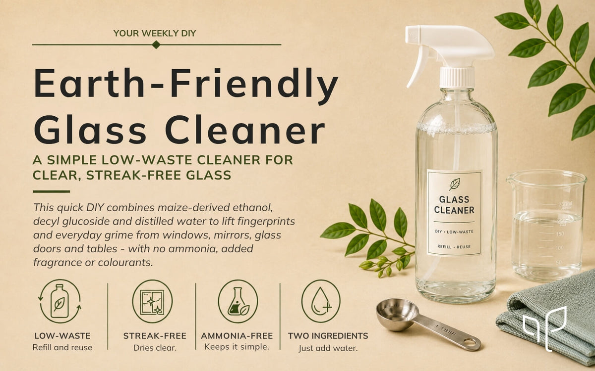 Earth Friendly Glass Cleaner