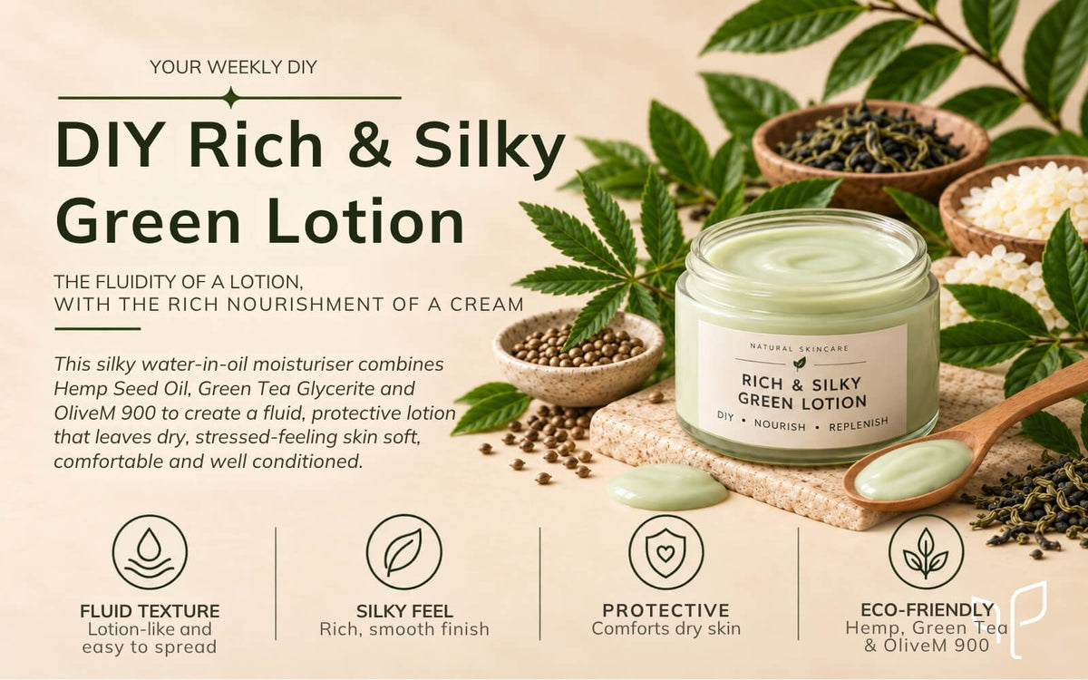 Rich & Silky Green Lotion