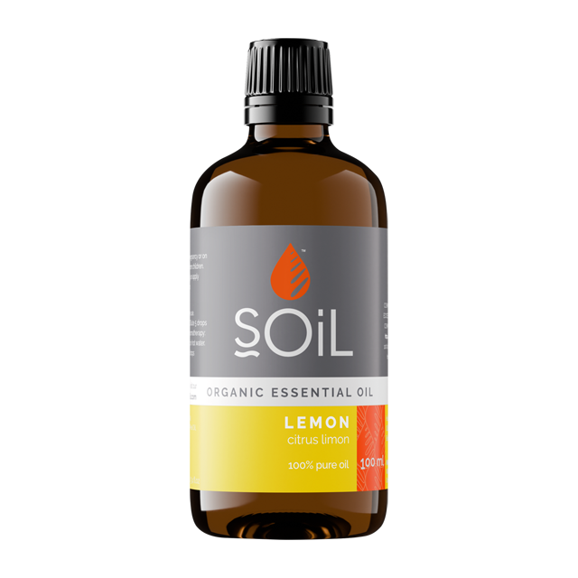 SOiL Organic Lemon Essential Oil