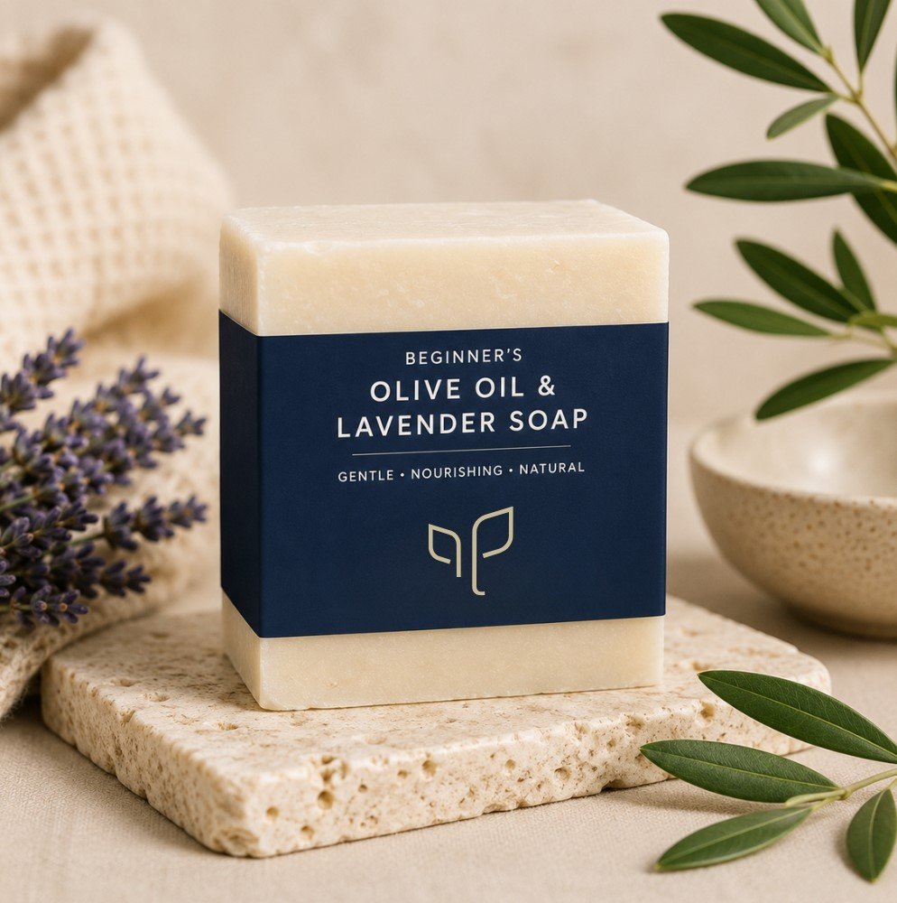 Beginner's Olive Oil & Lavender Soap Kit