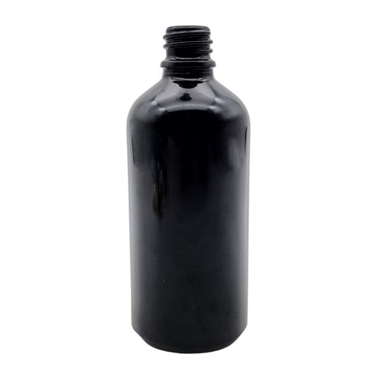 100ml Black Glass Aromatherapy Bottle