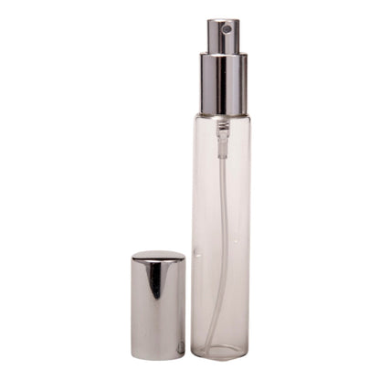 15ml Clear Glass Perfume Bottles & Silver Atomiser