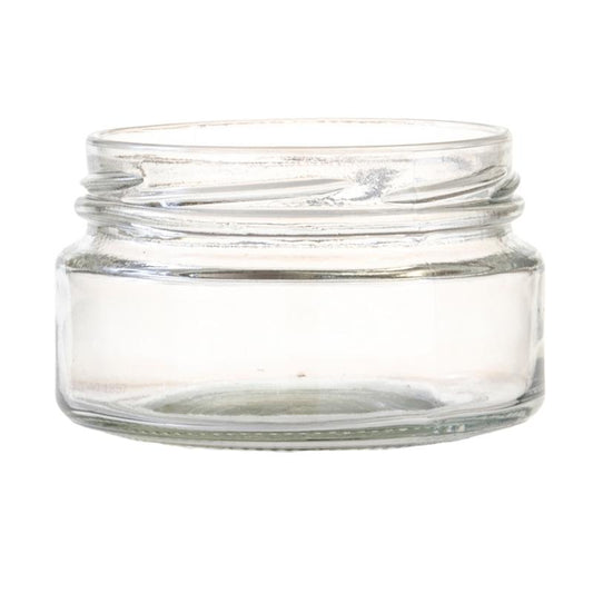 200ml Clear Glass Storage Jar