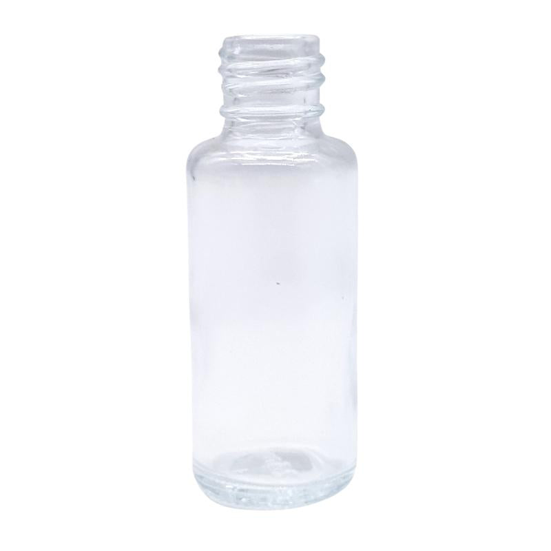 25ml Clear Glass Round Perfume Bottle