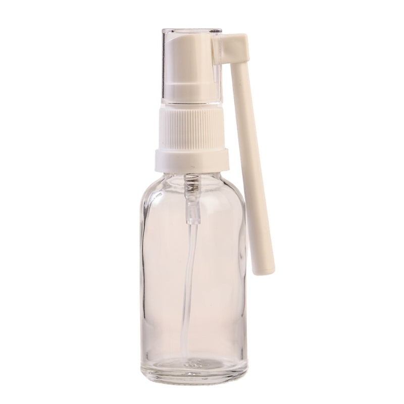 30ml Clear Glass Aromatherapy Bottle with Throat Sprayer (18/65)