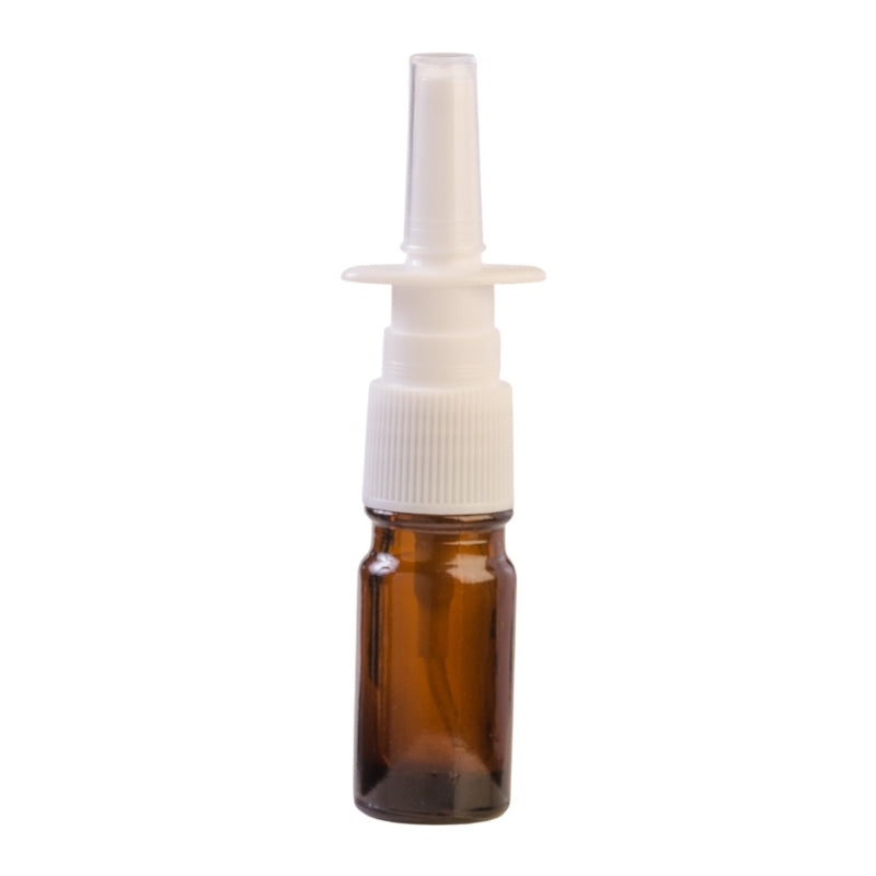 5ml Amber Glass Aromatherapy Bottle with Nasal Sprayer (18/415)