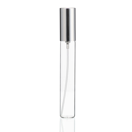 15ml Clear Glass Perfume Bottles & Silver Atomiser