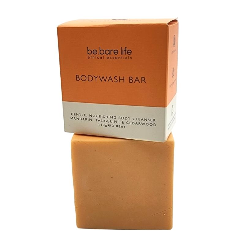 Be Bare Life Bodywash Bar - Mandarin, Tangerine & Cedarwood