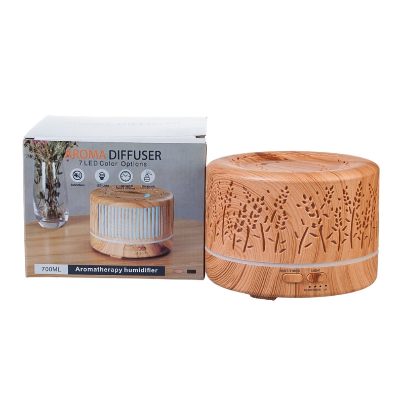 Ohm Diffuser for Essential Oils with LED Light & Timer (700ml)