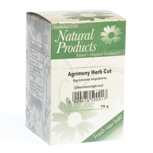 Dried Agrimony Herb Cut (Agrimonia eupatoria) - 75g