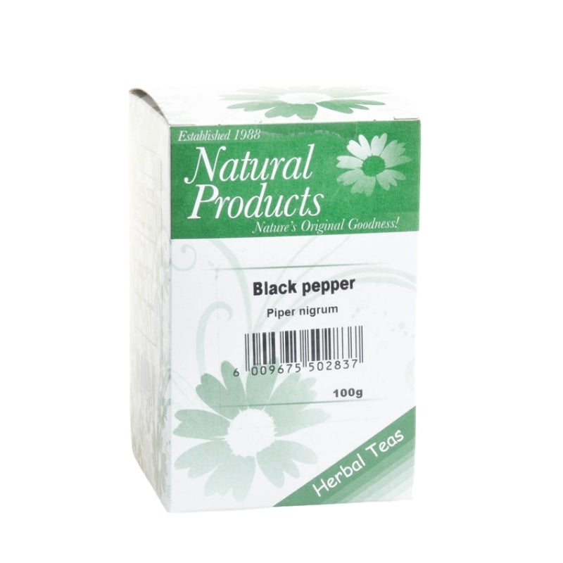 Dried Black Pepper Crushed (Piper nigrum)