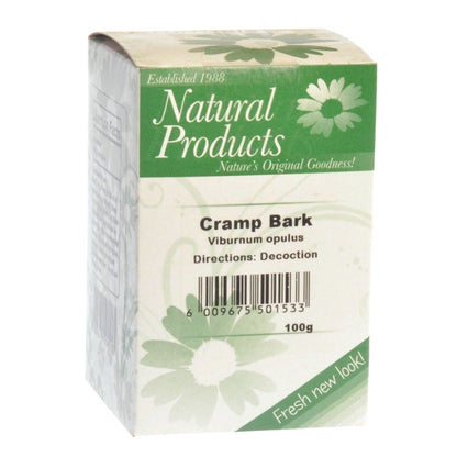 Dried Cramp Bark (Viburnum opulus)