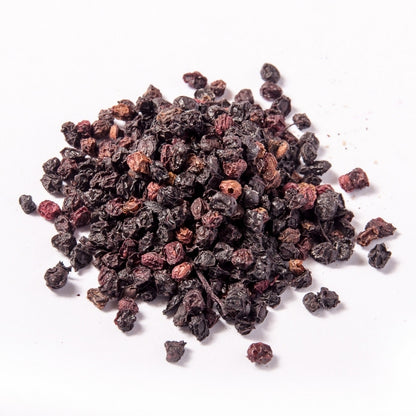 Dried Elderberries (Sambucus nigra)