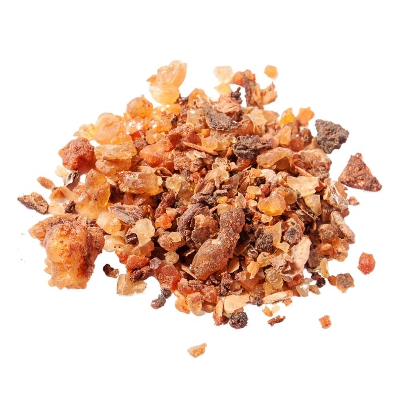 Dried Myrrh Raw Resin (Commiphora myrrha) - Bulk