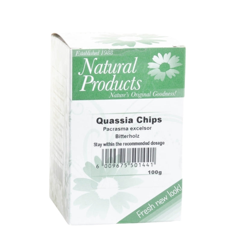 Dried Quassia Chips (Quassia amara)