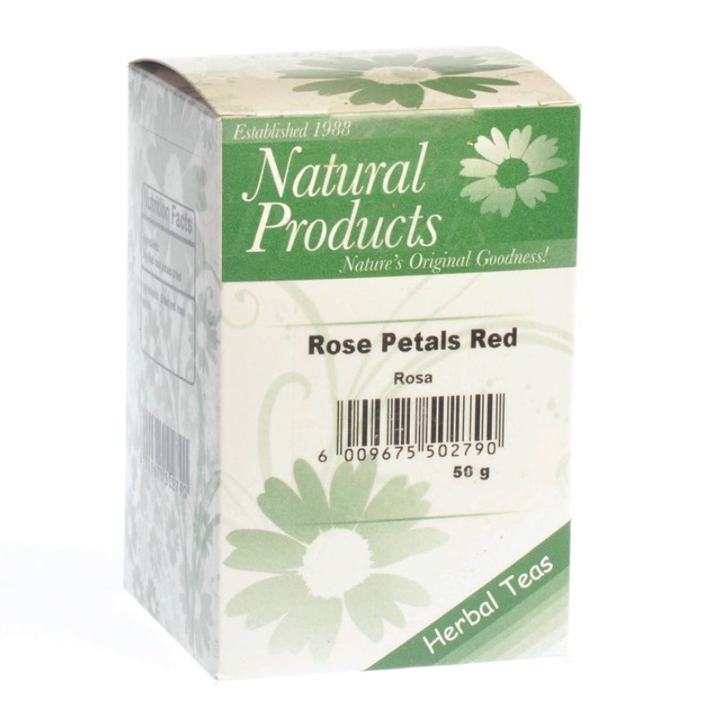 Dried Rose Petals (Red) - 50g