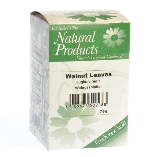 Dried Walnut Leaves Cut (Juglans regia) - 75g
