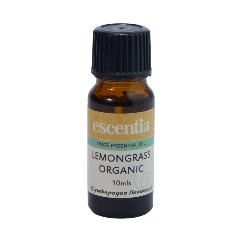 Escentia Organic Lemongrass Pure Essential Oil