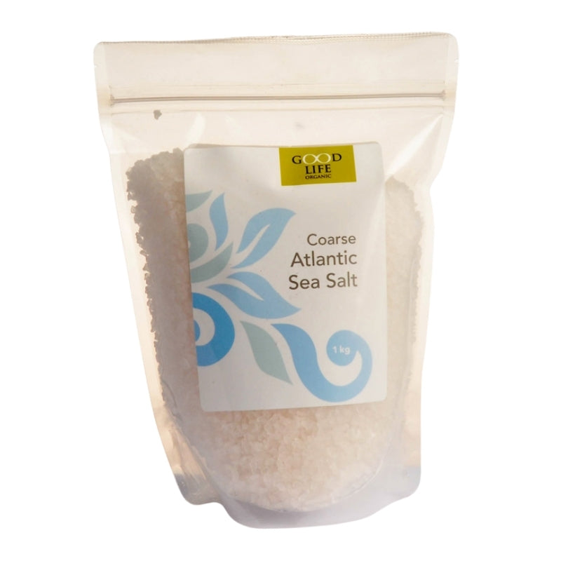 Good Life Organic Atlantic Sea Salt - Coarse (1kg)
