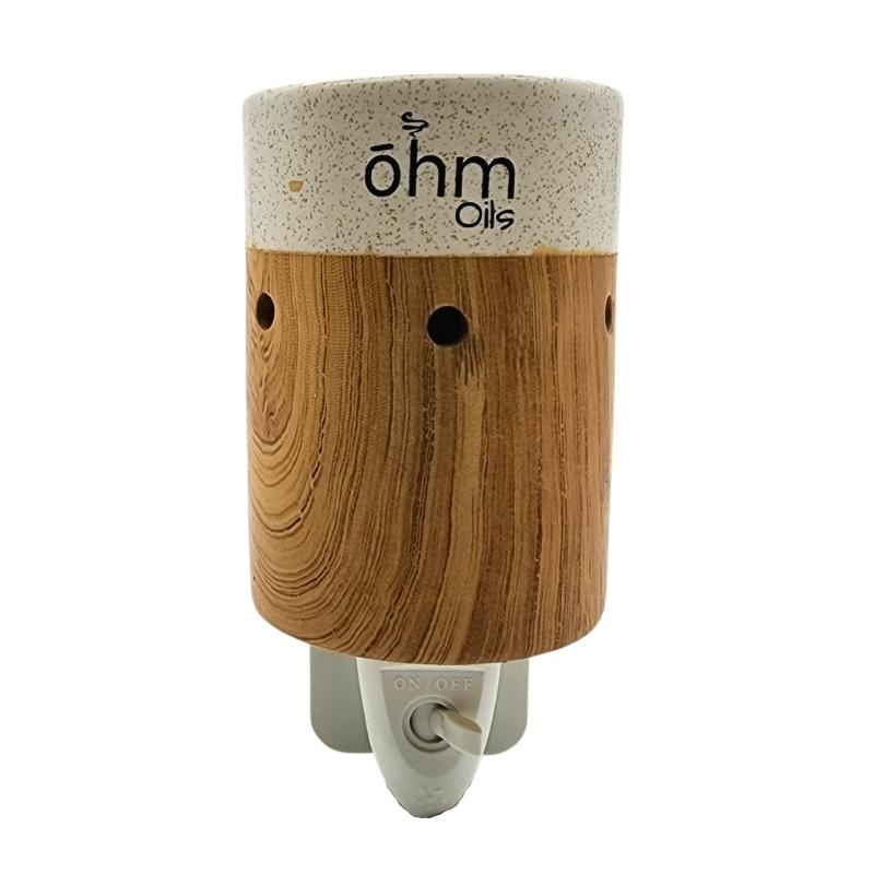 Ohm Electric White & Wood Wax Melter