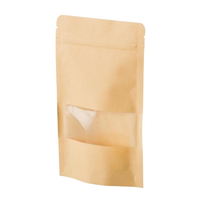 Kraft paper resealable bags new arrivals