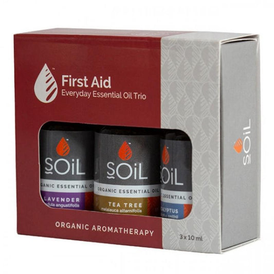 Soil First Aid Essential Oil Trio Box