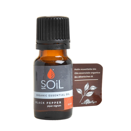Soil Organic Black Pepper Essential Oil - Essentially Natural