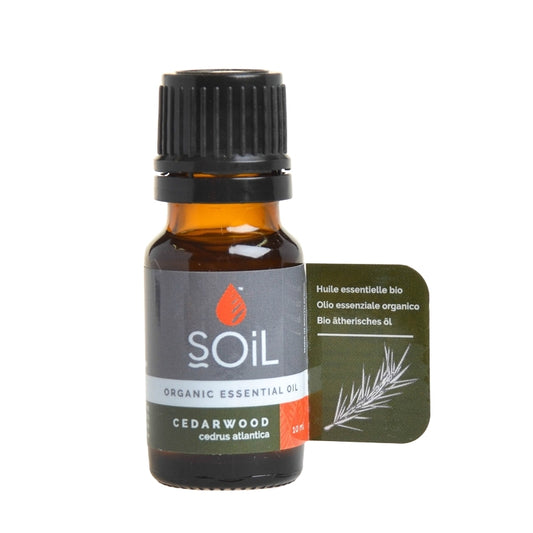 Soil Organic Cedarwood Essential Oil - Essentially Natural