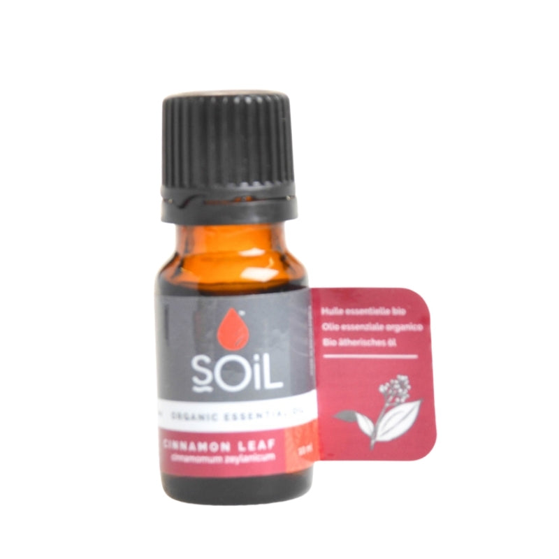 Soil Organic Cinnamon Leaf Essential Oil - Essentially Natural