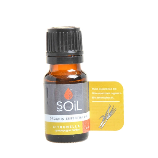 Soil Organic Citronella Essential Oil - Essentially Natural
