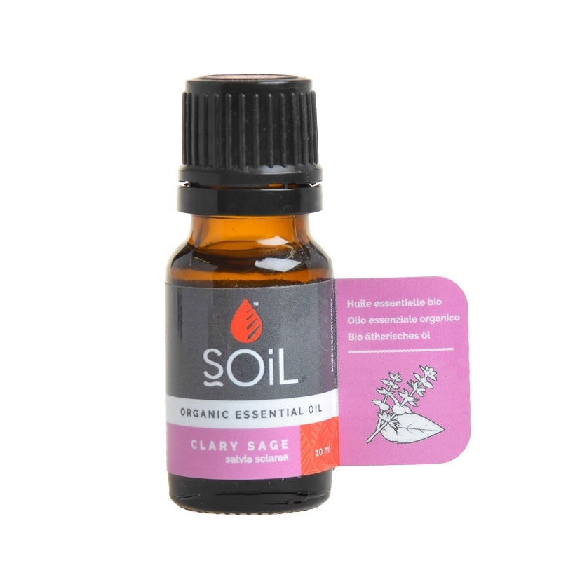 Soil Organic Clary Sage Essential Oil - Essentially Natural