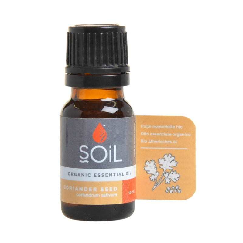 Soil Organic Coriander Seed Essential Oil - Essentially Natural