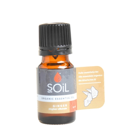 Soil Organic Ginger Essential Oil - Essentially Natural