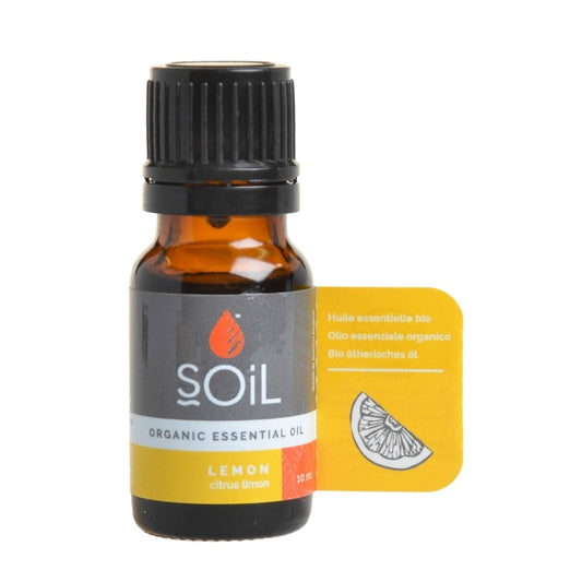 Soil Organic Lemon Essential Oil - Essentially Natural