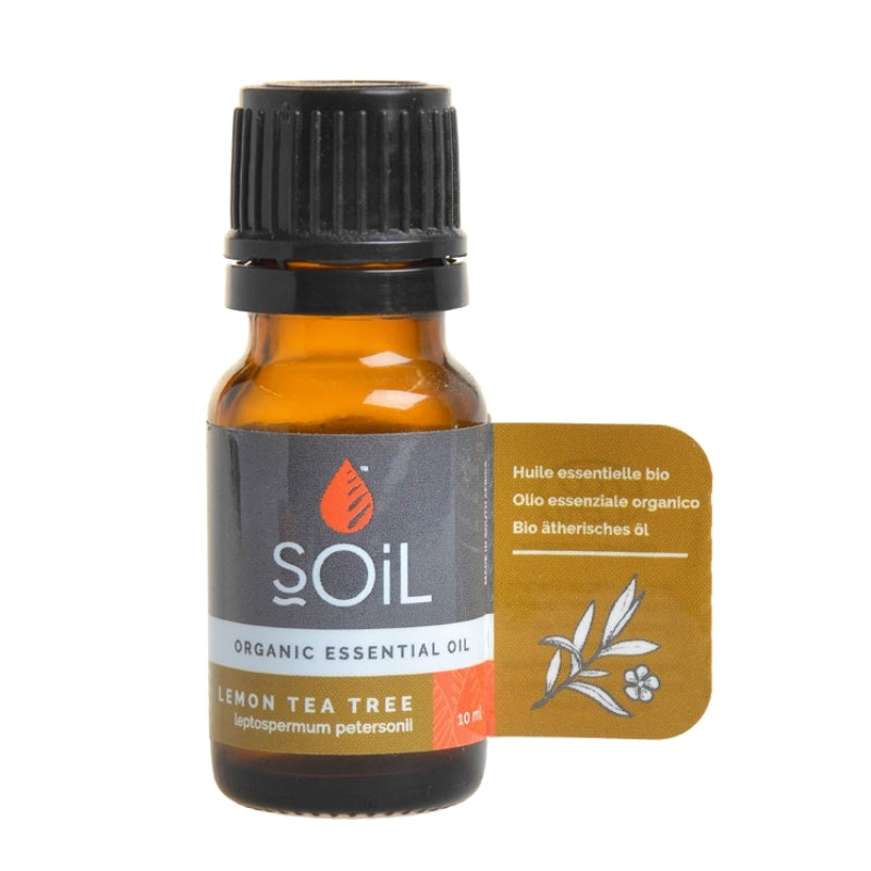 Soil Organic Lemon Tea Tree Essential Oil - Essentially Natural