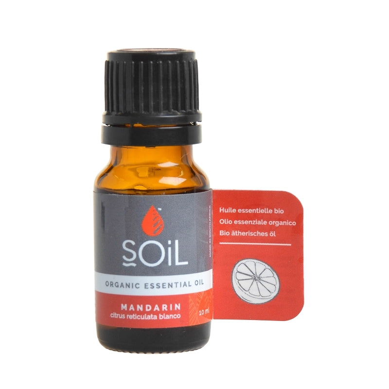 Buy Soil Organic Mandarin Essential Oil Online - Essentially Natural