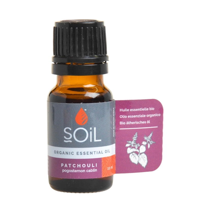 Soil Organic Patchouli Essential Oil - Essentially Natural