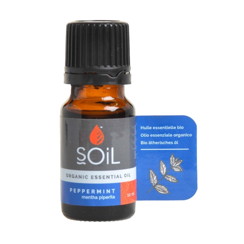 Soil Organic Peppermint Essential Oil - Essentially Natural
