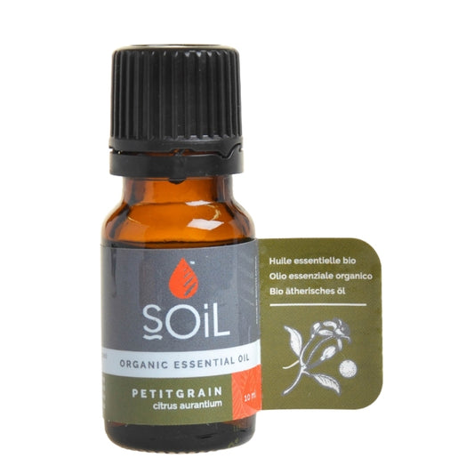 Soil Organic Petitgrain Essential Oil - Essentially Natural