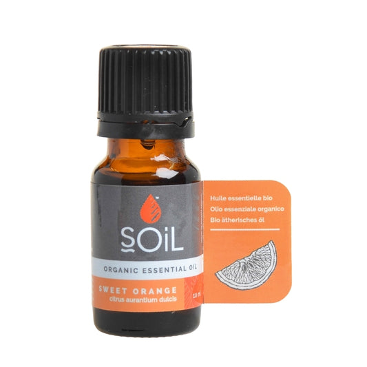 Soil Organic Sweet Orange Essential Oil - Essentially Natural