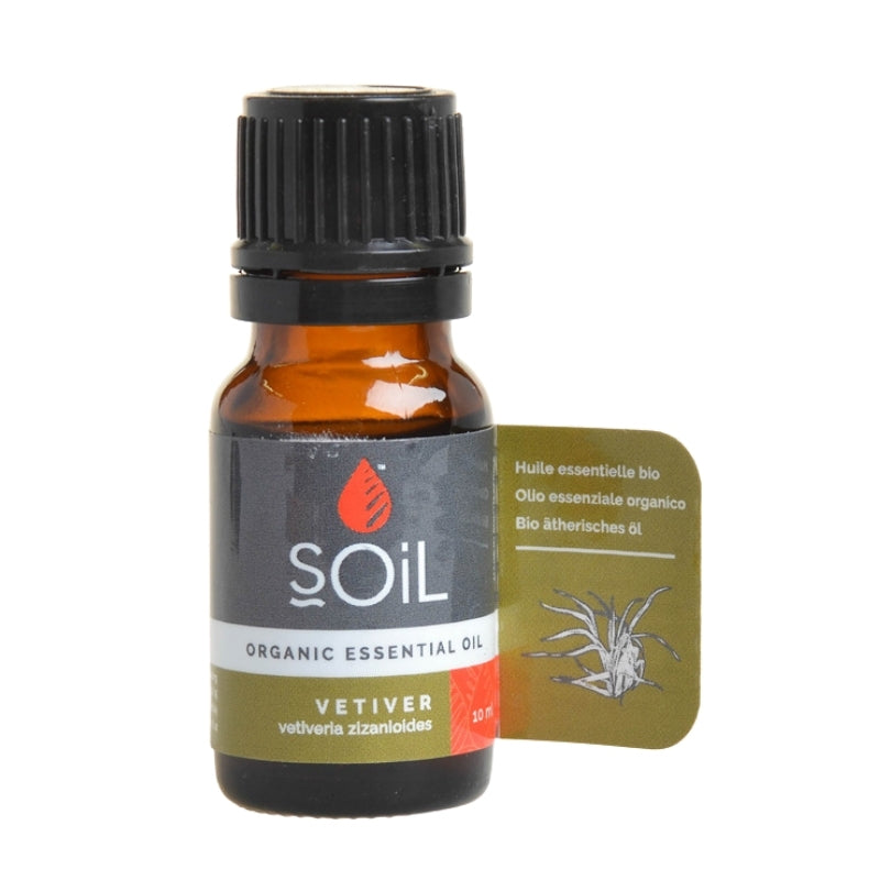 Soil Organic Vetiver Essential Oil - Essentially Natural