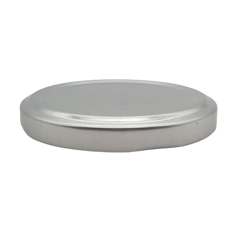 Silver Metal Lid with Tamper-Evident "Pop-Up" (63/400)