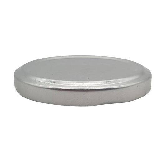 Silver Metal Lid with Tamper-Evident "Pop-Up" (63/400)