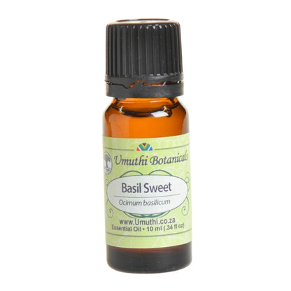 Umuthi Sweet Basil Essential Oil - Essentially Natural