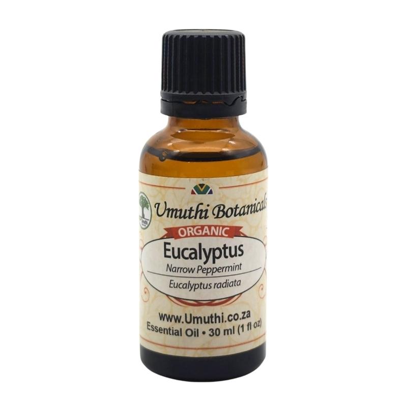 Umuthi Organic Eucalyptus Narrow Peppermint Pure Essential Oil