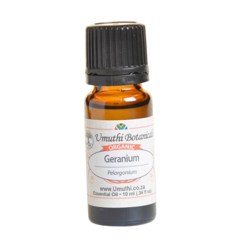 Umuthi Organic Geranium Essential Oil - Essentially Natural