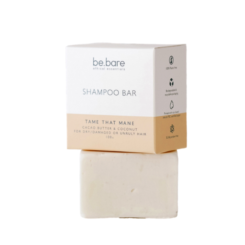 Be Bare Tame That Mane Shampoo Bar - Essentially Natural